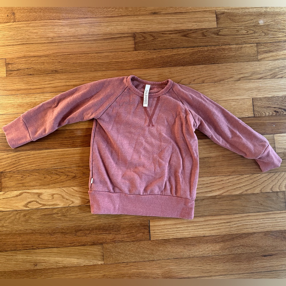Childhoods crew neck sweatshirt
